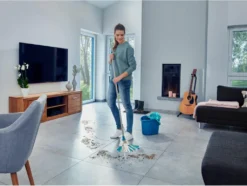 Leifheit Wischmopp Power Mop 3in1, Bodenwischer Mit Schraubgewinde, 1.2 Meter, 52119 -Leifheit || Vileda || Wenko Verkaufsgeschäft ac874e3b57ab2c00adf87025297f5352