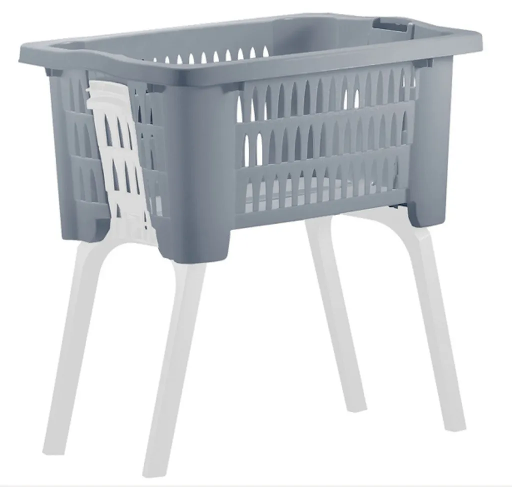 Wäschekorb Mit Ausklappbaren Beinen 2 Wäschekorb Mit Ausklappbaren Beinen – Bild 2