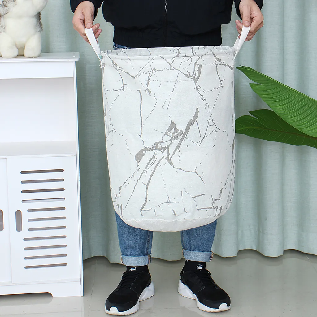 Foldable Washing Clothes Laundry Basket Dirty Clothes Storage Laundry Bag Hamper 2 Foldable Washing Clothes Laundry Basket Dirty Clothes Storage Laundry Bag Hamper – Bild 2