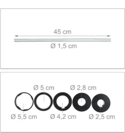 Relaxdays Bodenhülse Sonnenschirm 25 - 55 Mm -Leifheit || Vileda || Wenko Verkaufsgeschäft ae471a319bafef4dd397710117a8c525