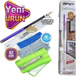 Ilbays Multifunktionaler Mopp Bodenwischer Set Mit 3 Bezügen -Leifheit || Vileda || Wenko Verkaufsgeschäft ae645b3a6c4db81293093456a941be8b