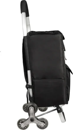 Einkaufstrolley Einkaufsroller Einkaufswagen Klappbar Tragetasche 3+3 Radsystem