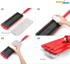 MaxiClean Bodenwischer-Set 2in1 Mit 360°-Teleskopstiel -Leifheit || Vileda || Wenko Verkaufsgeschäft aeddef0c3ce1020123a175f7700b2b9f