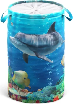 Wäschekorb Delphin