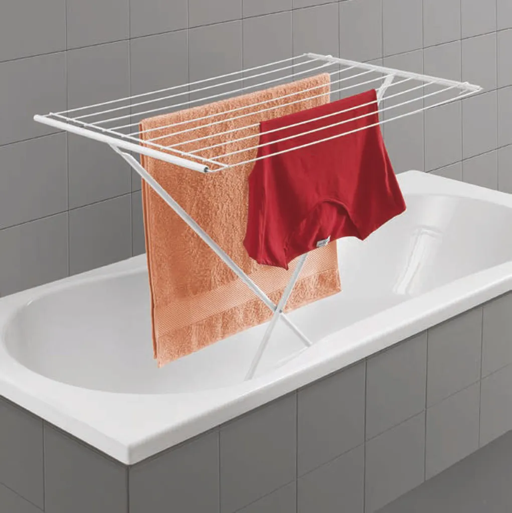 Wäscheständer Standtrockner Wäschetrockner Badewanne Wäsche Ständer Trocknen 8m 3 Wäscheständer Standtrockner Wäschetrockner Badewanne Wäsche Ständer Trocknen 8m – Bild 3