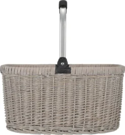 Einkaufskorb Nachhaltig Stabil Natur - Weide 22 L Beige 46,5 X 31 X 29 Cm - Grau -Leifheit || Vileda || Wenko Verkaufsgeschäft b3f748f9bc795b4b834e7fcb2a3d25ce