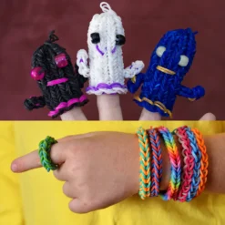 Loom-Bänder-Web-Set Für Kinder Zum Basteln,Gummi Loom Bänds DIY Webstuhl Bänder Band Box Mit Armband Halskette Strickwerkzeug Zum Kinderspielzeug -Leifheit || Vileda || Wenko Verkaufsgeschäft b44f2d00646cf7b283dce455f5fac4b1