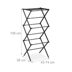 Relaxdays Wäscheständer Klappbar & Ausziehbar -Leifheit || Vileda || Wenko Verkaufsgeschäft b524b68d158ae26226b51548ac261266