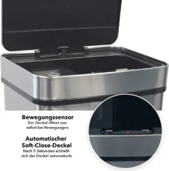 Mülleimer Dirk Bewegungssensor Für Hygienisches Öffnen 62 Liter 12 Mülleimer Dirk Bewegungssensor Für Hygienisches Öffnen 62 Liter -Leifheit || Vileda || Wenko Verkaufsgeschäft b5ca0cc9dd743d31e28ea9cd9764efae