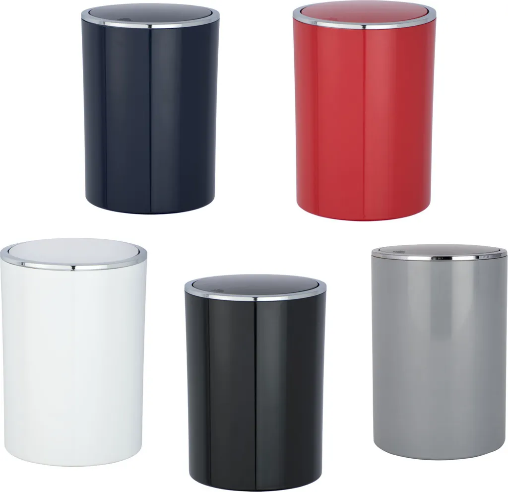 Wenko Schwingdeckeleimer Inca White 7 Wenko Schwingdeckeleimer Inca White – Bild 7