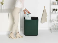 MÜLLTRENNER 2 X 30 L Müllsortierer Abfalleimer Müllsammler Dunkelgrün BRABANTIA 23 MÜLLTRENNER 2 X 30 L Müllsortierer Abfalleimer Müllsammler Dunkelgrün BRABANTIA -Leifheit || Vileda || Wenko Verkaufsgeschäft b7f25693817d92ff2702bc35e66ec80b
