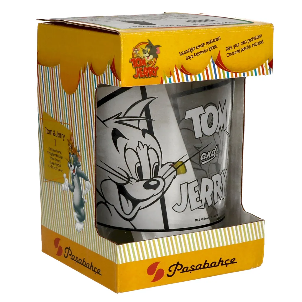 6x Tom&Jerry Glas Zum Anmalen Für Kinder Selber Bemalen Geburtstag Geschenk 3 6x Tom&Jerry Glas Zum Anmalen Für Kinder Selber Bemalen Geburtstag Geschenk – Bild 3