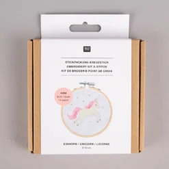 Rico Design Stickpackung "Mini Kit Einhorn" -Leifheit || Vileda || Wenko Verkaufsgeschäft bb20a4c8df0f39e30411302b5b6dd5d4
