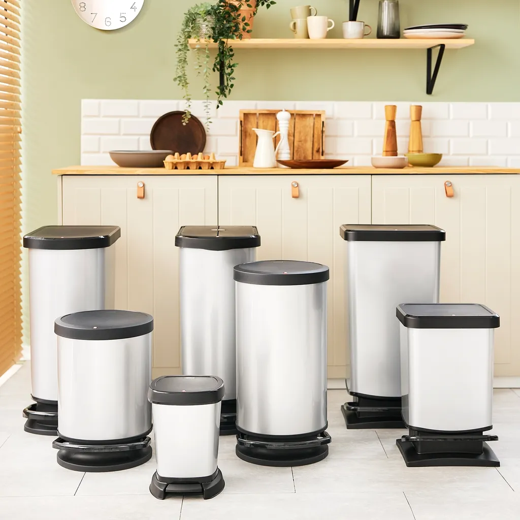 ROTHO Treteimer 20 L PASO ECO, Farbe:Horizon Blue 4 ROTHO Treteimer 20 L PASO ECO, Farbe:Horizon Blue – Bild 4