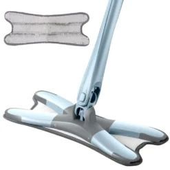 X-Type Mop Ersatz Mikrofaser Bodenwisch Ersatzkopf Waschbar Ersetzen Flachwischer, Haushaltsreiniger, 37*15cm