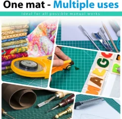 La Manuli Schneidematte Selbstheilend A3 45x30 Cm 5 SCHICHTEN, Beidseitig Nutzbar | Gut Als Schreibtisch Unterlage, Nähen Zubehör, Malunterlage Für Kinder, Basteln, DIY | Self Healing Cutting Mat (A3) 8 La Manuli Schneidematte Selbstheilend A3 45x30 Cm 5 SCHICHTEN, Beidseitig Nutzbar | Gut Als Schreibtisch Unterlage, Nähen Zubehör, Malunterlage Für Kinder, Basteln, DIY | Self Healing Cutting Mat (A3) -Leifheit || Vileda || Wenko Verkaufsgeschäft bda156e578497f92de52863c97095e26