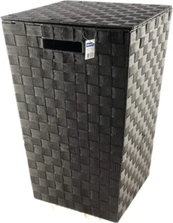 Wenko Wäschetruhe Adria Square Schwarz -Leifheit || Vileda || Wenko Verkaufsgeschäft bdb372d639c9d2db00f63de7bfa287dd