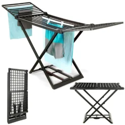 ProGarden Wäscheständer Standtrockner Flügelwäscheständer Wäschetrockner Mit Flügeln Klappbar Schwarz XXL -Leifheit || Vileda || Wenko Verkaufsgeschäft be39b70d8029331b47e143cdb1c8310d