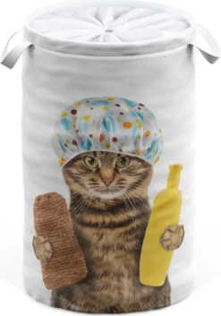 Wäschekorb Shower Cat