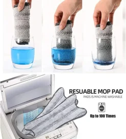 X-Typ Bodenmop, Mit 1 Wiederverwendbaren Polster, 360-Grad-Flachmopp, Kein Handwaschmopp, Haushaltsnass- Und Trockenmop -Leifheit || Vileda || Wenko Verkaufsgeschäft befbff3d8911dcbcf649741284514b04