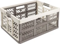Keeeper Profi-Klappbox "ben", 45 Liter, PP, Creme / Taupe -Leifheit || Vileda || Wenko Verkaufsgeschäft c0567a2291c7b66220a48894ac3b91a3
