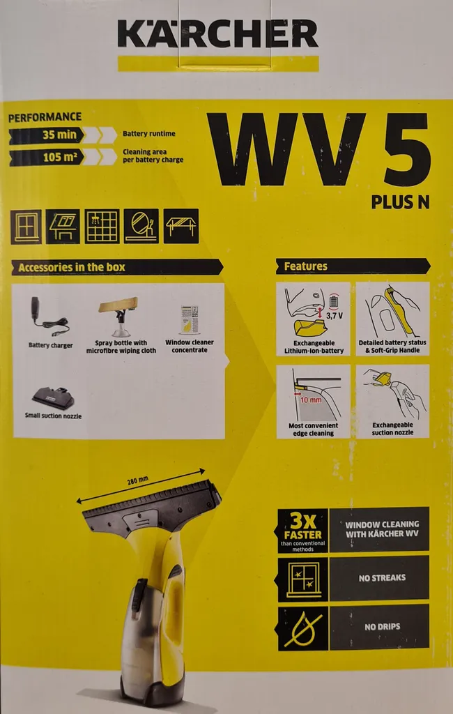 Kärcher Fenstersauger WV5 Mit Zubehör 11 Kärcher Fenstersauger WV5 Mit Zubehör – Bild 11