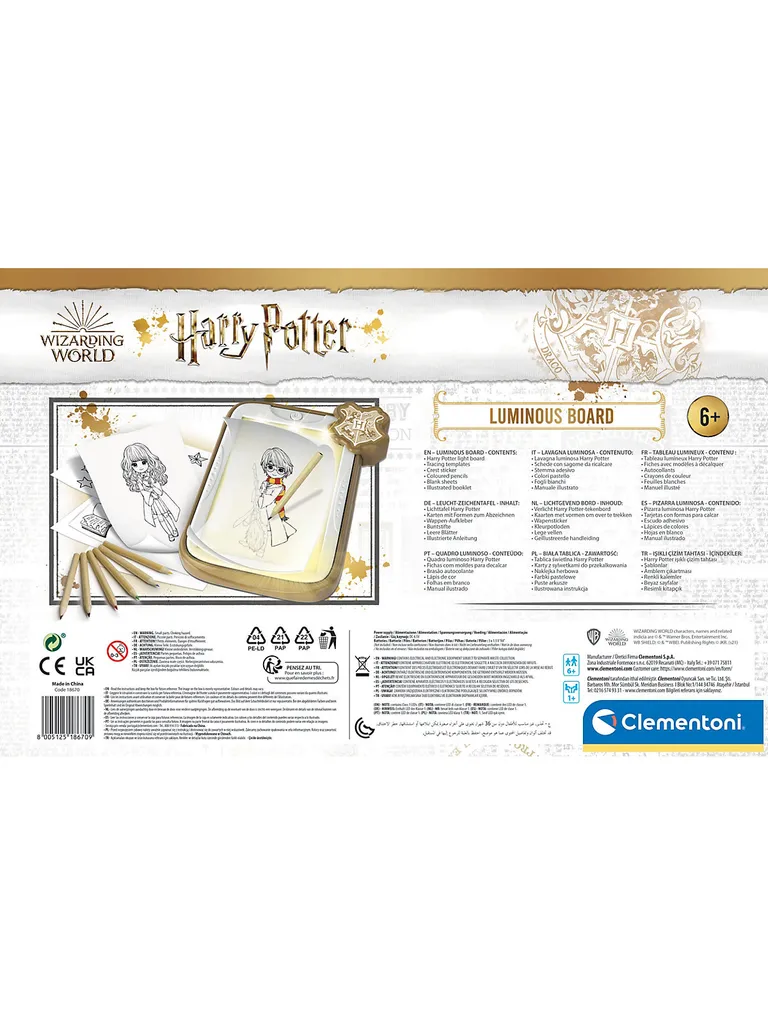 Clementoni Spielwaren Harry Potter - Leucht-Zeichentafel Malsets Basteln & Kreativitätsspielzeug 5 Clementoni Spielwaren Harry Potter - Leucht-Zeichentafel Malsets Basteln & Kreativitätsspielzeug – Bild 5
