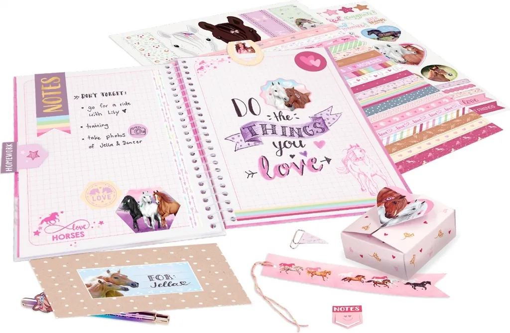 Depesche Spielwaren Miss Melody DIY Paper Fun Book Papier-Bastelsets Basteln & Kreativitätsspielzeug 6 Depesche Spielwaren Miss Melody DIY Paper Fun Book Papier-Bastelsets Basteln & Kreativitätsspielzeug – Bild 6