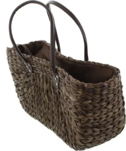 Maisstroh-Tasche, Mokka, T43 X B20 X H24 Cm, GH44 Cm, Einkaufstasche,Tragetasche -Leifheit || Vileda || Wenko Verkaufsgeschäft c1fc2d7fddf4cb3f594a5a6d3fe72434