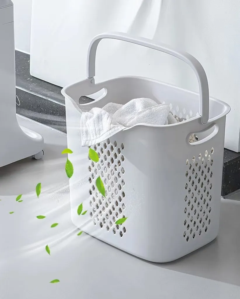 U. Uberlux Wäschekorb 2 Fächer Wäschekorbwagen Wäscheständer Kleiderständer Mehrstöckig Kunststoff Wäschekorb Mit Rollen Laundry Basket Kunststoffkorb Für Wäsche Wäschebox Wäschesammler Aufbewahrung Plastik Weiß 6 U. Uberlux Wäschekorb 2 Fächer Wäschekorbwagen Wäscheständer Kleiderständer Mehrstöckig Kunststoff Wäschekorb Mit Rollen Laundry Basket Kunststoffkorb Für Wäsche Wäschebox Wäschesammler Aufbewahrung Plastik Weiß – Bild 6