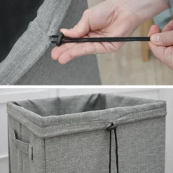 50L Wäschekorb Mit Deckel Und Wäschesack - 30x30x60 Wäschesammler Grau - Faltbar 15 50L Wäschekorb Mit Deckel Und Wäschesack - 30x30x60 Wäschesammler Grau - Faltbar -Leifheit || Vileda || Wenko Verkaufsgeschäft c3cd8b06ace87e7bc27c4f159a7ae940