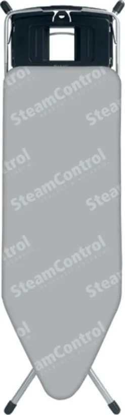 Brabantia Dampf-Bügeltisch Steam Control 124 X 45 Cm Metallic Grey