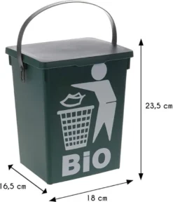 Biomülleimer Mit DeckelMülleimer Geruchsdicht Abfalleimer -Leifheit || Vileda || Wenko Verkaufsgeschäft c400e4002c8f6e873c0cd91fdf311a82