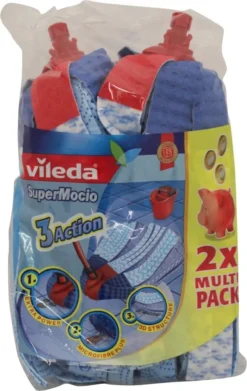 Vileda Super Micio 3 Action 2x Ersatz-Wischmop