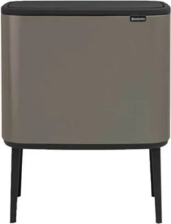 Brabantia Mülleimer Bo Touch Bin Platinum, 11 + 23 L -Leifheit || Vileda || Wenko Verkaufsgeschäft c54d1e007c868d6b812df57d0935e57d