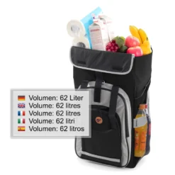 Andersen Shopper Royal Treppensteiger Alu Klappbar Mit Rad Ø 3 X 13cm Und 62 Liter Tasche Hydro 2.0 Schwarz Mit Kühlfach -Leifheit || Vileda || Wenko Verkaufsgeschäft c5918c072d7563efc355c14445f1f862