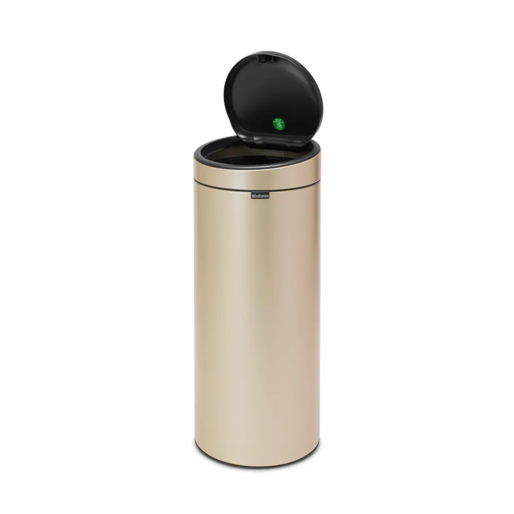 Brabantia Kitchen Touch Bin, Champagner, 30 L 1 Brabantia Kitchen Touch Bin, Champagner, 30 L