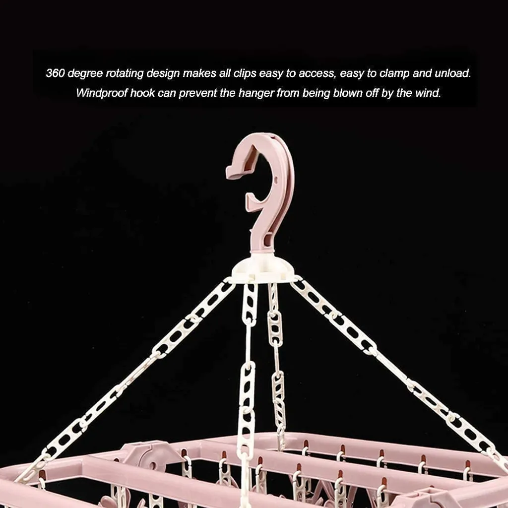 Stabile Wäschespinne 32 Klammern, Wäschehänger, Wäschetrockner Für Haus, Camping, Urlaub, Für Kleine Wäsche 1 Stabile Wäschespinne 32 Klammern, Wäschehänger, Wäschetrockner Für Haus, Camping, Urlaub, Für Kleine Wäsche