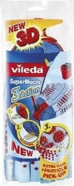 Vileda Super Mocio Ersatzmopp Mit 3D-Velours-Struktur -Leifheit || Vileda || Wenko Verkaufsgeschäft c82b7eab756b57a190c75f675273d7bd