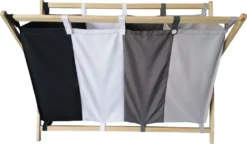 Jago® Wäschesortierer - Faltbar, 4 Fächer Aus Stoff, Aus Holz, Vierfarbig, Ca. 172 L Volumen, Größe (L/B/H): 98.5/40/72 Cm - Wäschekorb, Wäschebox, Wäschesammler 14 Jago® Wäschesortierer - Faltbar, 4 Fächer Aus Stoff, Aus Holz, Vierfarbig, Ca. 172 L Volumen, Größe (L/B/H): 98.5/40/72 Cm - Wäschekorb, Wäschebox, Wäschesammler -Leifheit || Vileda || Wenko Verkaufsgeschäft c8b0271eb79566e0bb81a14cdea7da15