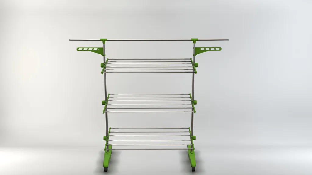 Herzberg HG-5015; Wschetrockner Multifunktions-faltbar Weiß 14 Herzberg HG-5015; Wschetrockner Multifunktions-faltbar Weiß – Bild 14