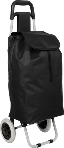 Tectake Einkaufstrolley - Schwarz