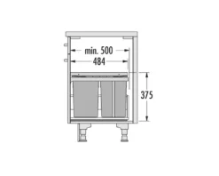 Tandem 2, Abfallsammler Für Frontauszüge, Graphitgrau -Leifheit || Vileda || Wenko Verkaufsgeschäft cd87a9072df2c36659c526fedeac61be