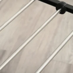 HOMCOM Kleiderständer Wäschetrockner Wäscheständer Standtrockner Zusammenklappbar Großer Trockenraum Edelstahl 138,5x63x208cm -Leifheit || Vileda || Wenko Verkaufsgeschäft ce0e70826b929a233d1b9887994566b1