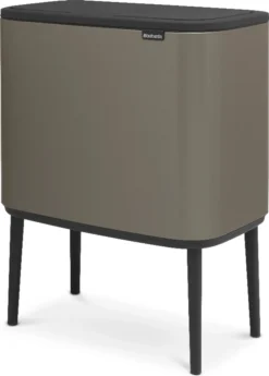 Brabantia Mülleimer Bo Touch Bin Platinum, 11 + 23 L -Leifheit || Vileda || Wenko Verkaufsgeschäft ce77c2750155ffc65d8c34a736cce772