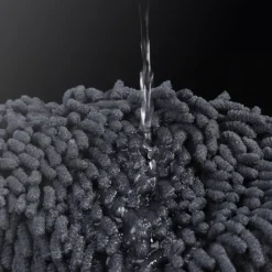 3-Teilige Stange Verstellbar Dreieck Reinigungsglas Mopp 360 ° Drehbares Reinigungswerkzeug + Frei 2 Mopp Bodenwischer -Leifheit || Vileda || Wenko Verkaufsgeschäft cef27072a0c95a47eb7ed24ad838287e