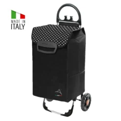 Einkaufstrolley HIMY XL Schwarz Gepunktet Mit 78l Fassung & Seitentaschen 12 Einkaufstrolley HIMY XL Schwarz Gepunktet Mit 78l Fassung & Seitentaschen -Leifheit || Vileda || Wenko Verkaufsgeschäft d0f548a6daa0c4bb5a234d1f3b8c5a52