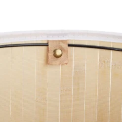 Relaxdays 1 X Wäschekorb Bambus Rund Weiß -Leifheit || Vileda || Wenko Verkaufsgeschäft d19f18a9dd84aecd1fa2f55bceb6ec81