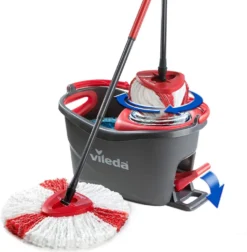 Vileda Wischmop-Set Turbo Easy Wring & Clean Incl. Powerschleuder Und Fußpedal, Farbe Grau -Leifheit || Vileda || Wenko Verkaufsgeschäft d4858a992fe8603297f231ffa9ad29b7