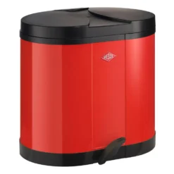Wesco 170611 Öko-Sammler 2x15 Liter, Rot -Leifheit || Vileda || Wenko Verkaufsgeschäft d4bd0f9801751c599c84485ad3d4b480